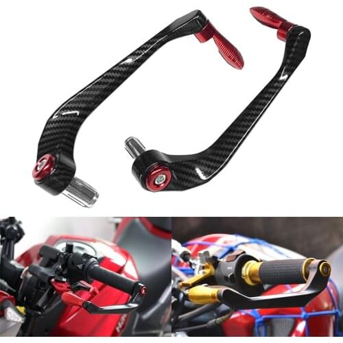 2 Pcs Motorcycle hand Protect Guard Anti-Fall Brake Clutch Levers Falling Protection CNC Aluminum For dirt bike mt 07 mt 10 pcx