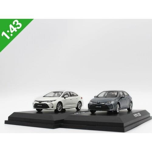 1:43 12TH TOYOTA COROLLA 2019 Alloy Car Static High Simulation Metal Model Vehicles With Original Box