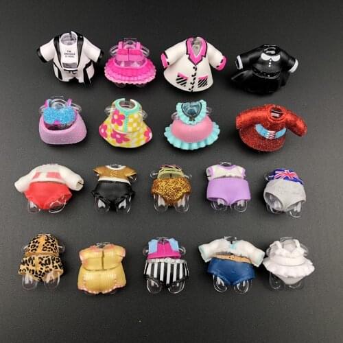 1pc can choose Original Surprised Beautiful Doll Clothes For DIY LOLs Big Doll Figure Toy Accessories Toy Decorations Products