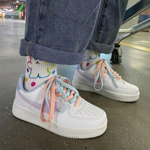 2021 White Shoes Ins Campus Students Summer Casual Womens Sports Shoes Platform Womens Shoes