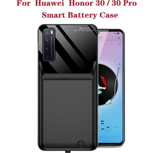 6000mAh Battery Charger Case for Huawei Honor 30 Pro External Power Bank Battery Charging Cover for Huawei Honor 30 Battery Case
