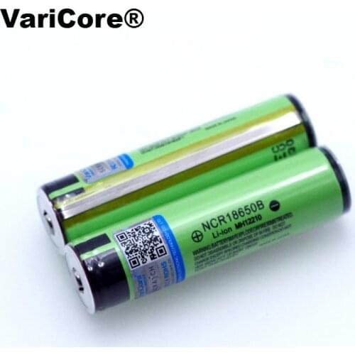 2PCS New Protected 18650 NCR18650B 3400mah Rechargeable battery 3.7V with PCB For Flashlight batteries