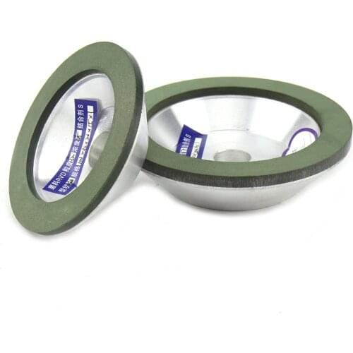 1Pc Diamond Grinding Wheel Cup Grinding Circle for Carbide Metal Tungsten Steel Milling Cutter Tool Sharpener Various Size