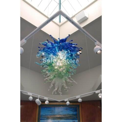 C203 Gradients Lighting Contemporary Glass Chandelier