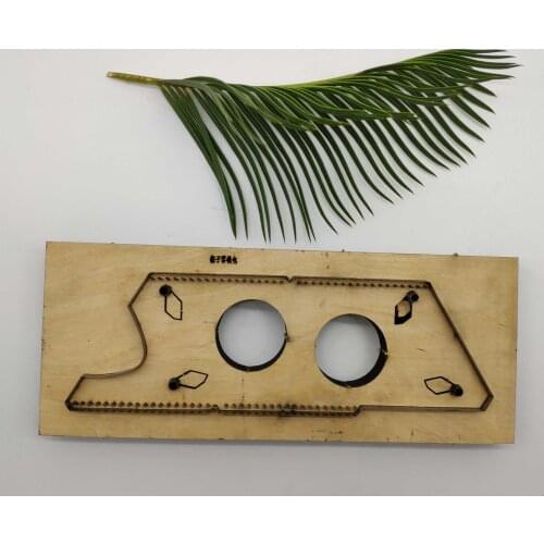 Designer template leather craft triangular pyramid collection organizer bag die cutting knife mould hand machine punch tool