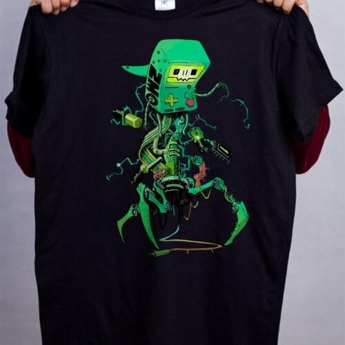 Adventure Time BMO T Shirt DarinaIrina handmade print by order Tshirts 621