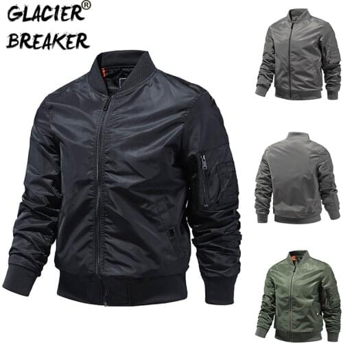 Мужские куртки пилоты GLACIER BREAKER China At AliExpress