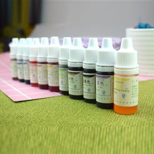 Dyeing Pigment Slime Crystal Mud UV Resin Dyeing Water Oil Dual Use Pigment DIY Craft C66