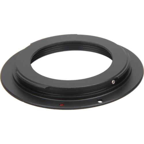 Metal Black Lens Adapter for All Universal M42 Screw Mount Lens for Canon EOS Camera Body Cam Accessories