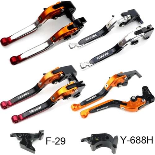 Fit For Honda CBR600RR 2003 2004 2005 2006 CBR954RR 2002-2003 Foldable Adjustable CNC Motorcycle Brake Lever Clutch Levers