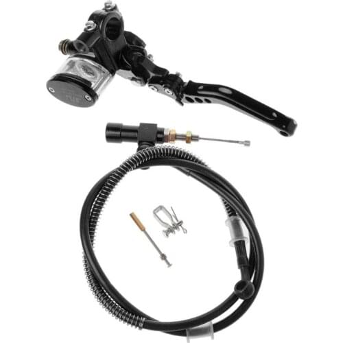 2019 Durable CNC aluminum Motorcycle Hydraulic Clutch Kit Lever Master Cylinder Knitting Oil Hose 125 ~ 250cc Balaclava