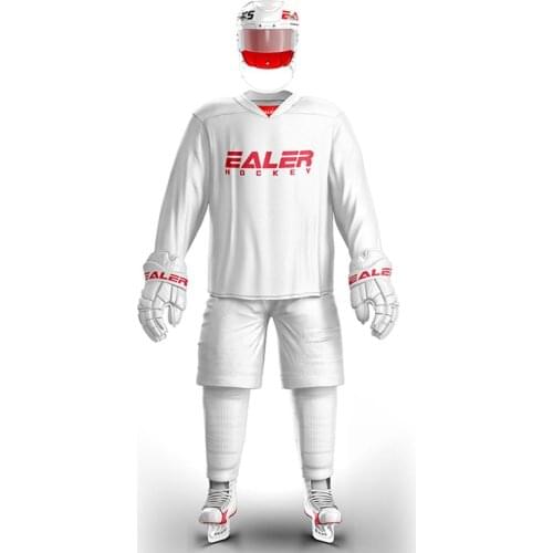 Cool Hockey free shipping cheap high quality white ice hockey practice jersey s in stock usa Any Name Any Number
