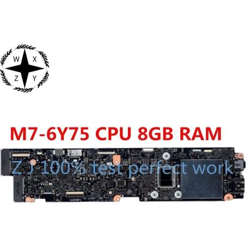 For Lenovo Yoga 900S-12ISK 12.5" Laptop Motherboard 5B20K93803 With SR2EH M7-6Y75 CPU 8GB BYG42 NM-A591 MB 100% Tested Fast Ship
