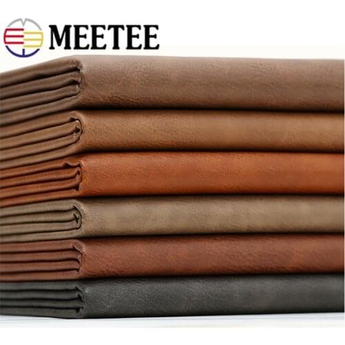 Meetee 50X68CM Faux Artificial Synthetic Leather Fabric for Sewing DIY Bag Shoes Sofa Material Home Decoration Accessories AP479