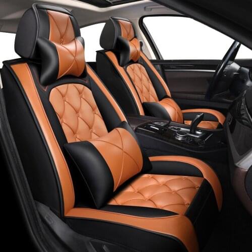 ZHOUSHENGLEE Universal Car Seat covers for Chery all models QQ3 QQ6 Ai Ruize A3 Tiggo X1 QQ A5 E3 V5 EQ1 Tiggo E5 A3 auto seat