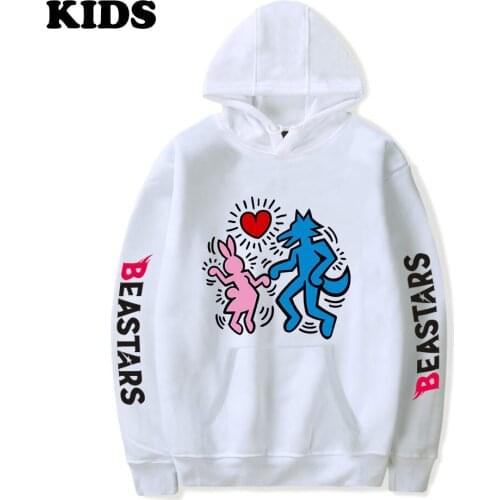 Spring Autumn Childrens hoodie Beastars Hoodies Streetwear Boys Girls Manga Sweatshirt Casual Funny Hoodie Kids Anime Clothes