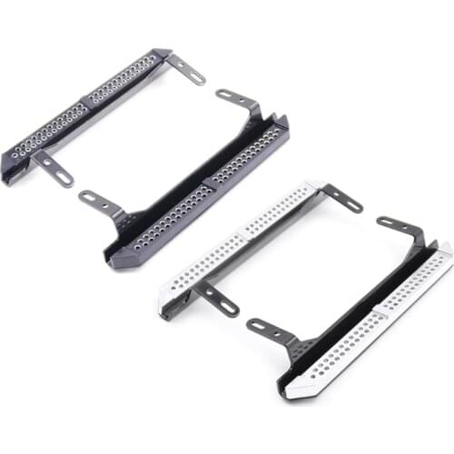 1/10 RC Crawler Car Side Step Running Board Upgrade Durable Accessories for TRX-4 Metal DIY Modified Vehicle Parts
