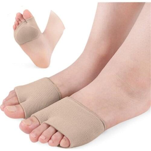 Thread Oblique Mouth Foot Cover Thumb Valgus Care Set Forefoot Pad Toe Separator Protector 1 Pair Foot Care Tool