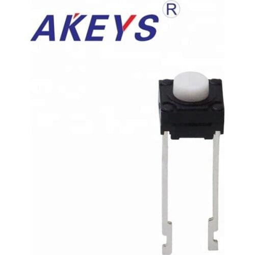 10PCS TS-I017 Good Quality 6*6 Waterproof Tact Switch DIP 2 Pin MINI Touch Switch