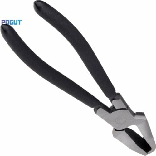 8" Glass Cutting Breaking Pliers, Steel Drop Jaw, for Cutting and Breaking Glass, Tiles, and Cables