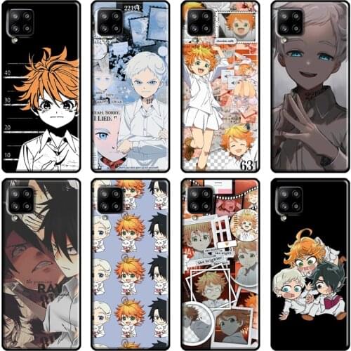 Emma Promised Neverland Anime Phone Case For Samsung Galaxy A51 A70 A71 A72 A52 A41 A31 A02S A12 A21S A20e A10 A40 A50
