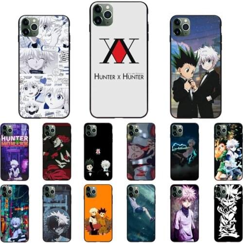 Anime Hunter x Hunters Phone Case for iPhone 11 12 mini pro XS MAX 8 7 Plus X XS XR