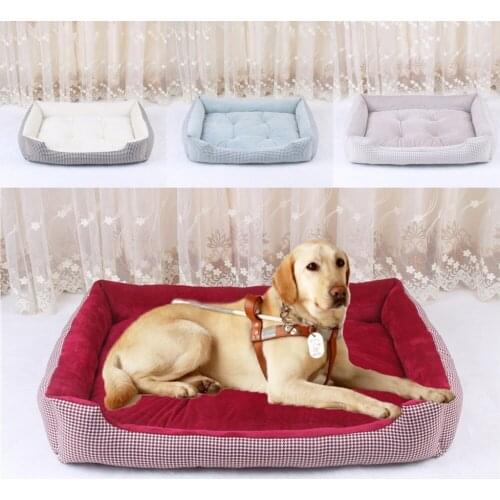 Pet Dog Bed Warm Cozy Puppy Cat House Soft Nest For Small Middle Large Dogs Baskets Mat Waterproof Kennel Sofa Pet Supplies
