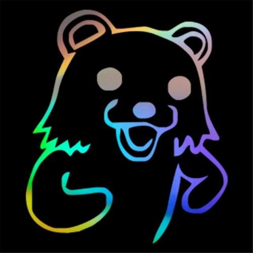 Cartoon Bear Animal Car Sticker Laptop Truck Wall Window Van Auto Vinyl Decal