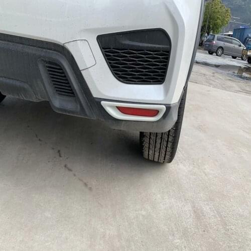 For Mitsubishi ASX Outlander Sport 2020 2021 ABS Chrome Rear Fog Light Foglight Cover Trim Tail Lamp Covers Styling Accessories