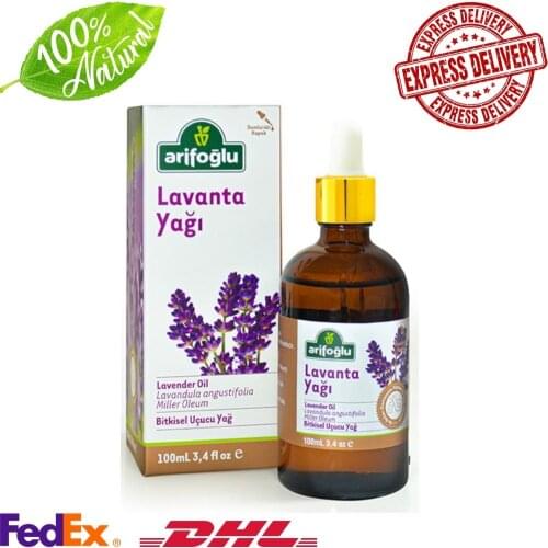 Lavender Essential Oil Pure & Natural, 3.4fl Oz - 100ml Fast Delivery