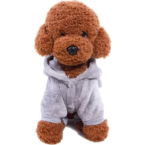 Lanke Winter Pet Dog Clothes Gary Totoro, Cute Dog Hoodie Coat, Jacket Cotton for Small Dogs and Cats, French Bulldog Clothing