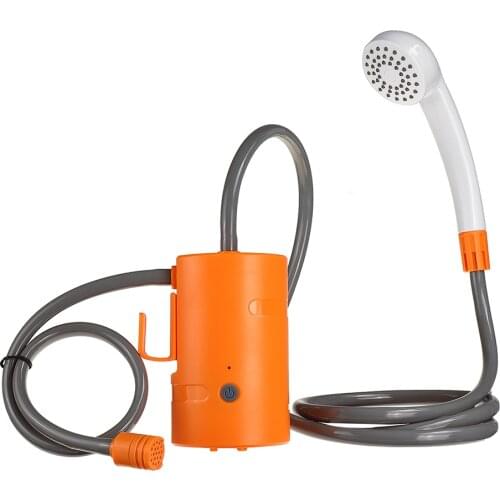 Portable Car Caravan Outdoor Camping Shower Handheld Usb Rechargeable Washer Water Gun Electric Pump Travel Take Shower Kit