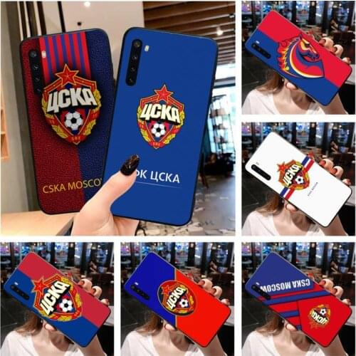Russian Football Cska Moscow Phone Case For OPPO Realme 6 Pro XT Realme C3 5 Pro C2 RENO2-Z A11X