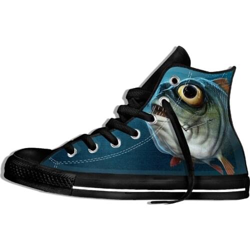 3D Tropical Fish Funny For Fishinger Fisherman Men Women Hip Hop Cloth Shoes