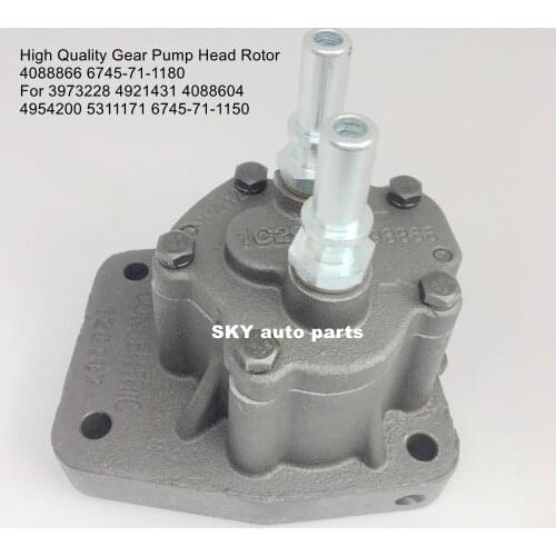 High Quality Gear Pump Head Rotor5476587 4088866 6745-71-1180 For 3973228 4921431 4088604 4954200 5311171 6745-71-1150