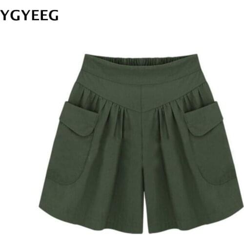 Шорты с высокой талией YGYEEG China At AliExpress