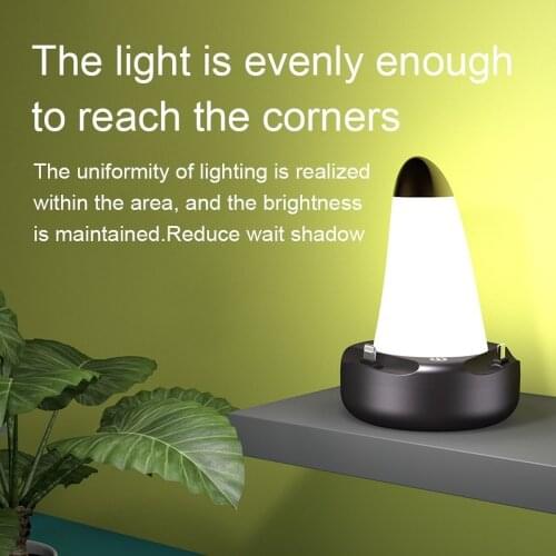 Led Lamp Charger for Apple Android Type-C Charging LED Lamp Multifunctional Desk Lamp Charger