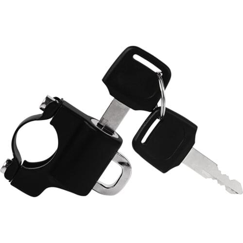 Anti-theft Helmet Safety Lock Handlebar Durable Security Portable Metal Multifunctional Handle Hat Lock For Motorcycle Bike 2021