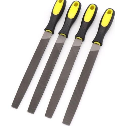 200MM Flat Mill Steel File Fine Teeth Woodworking Jewelry Grinding Tool