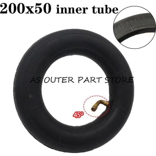 200x50 Inner Tube With Bent 90 Degree Valve For Razor E100 E125 E150 E175 E200 Electric Scooter Tire 8 Inch ESpark Crazy Cart
