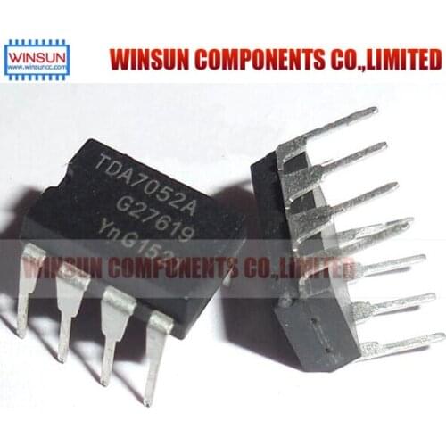 50PCS TDA7052A DIP-8 TDA7052 DIP 100% Authentic