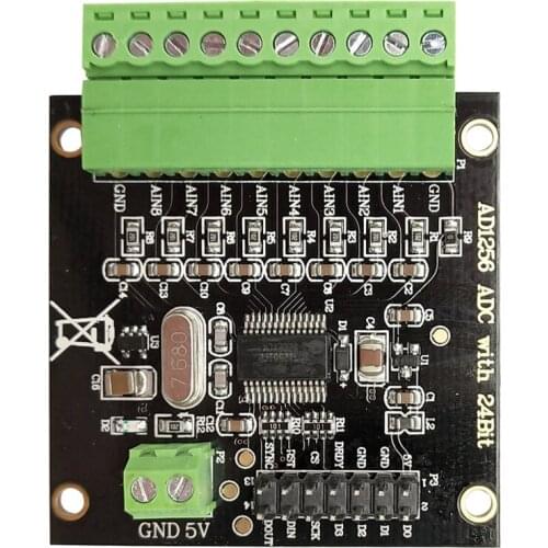 ADS1256 Module 24-Bit ADC Data Acquisition Card ADC High Precision ADC Acquisition Analog To Digital Converter