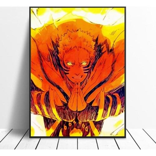 Naruto Six Paths Canvas Painting Wall Art Pictures prints home decor Wall poster decoration for living room