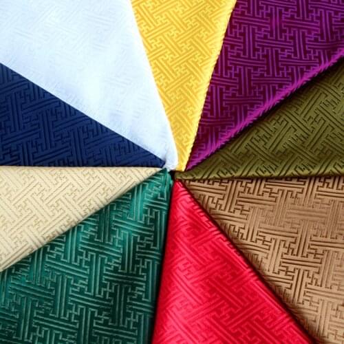 Large Back Pattern Imitation Silk Brocade Ancient Style, Ancient Costume Tang Suit Cheongsam Fabric Width 75cm