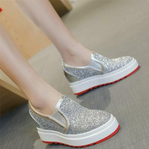 2021Travel Shoes Women Genuine Leather Wedges High Heel Ankle Boots Female Round Toe Fashion Sneakers Casual Shoes Walking Shoes