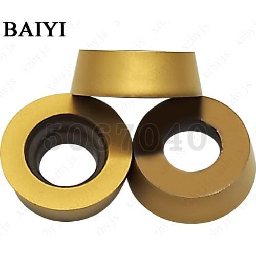 RPMW1003M0 DP5320 R5 cnc lathe Carbide milling inserts RPMW Milling blade RPMW1003M0 turning tools cutting insert