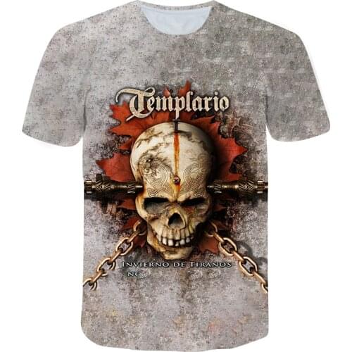 Mens T-shirt Skull 3D Printing Summer Hip-Hop Fashion Top XXS-6XL O-neck Shirt Boys Street Fashion Oversized Clothes