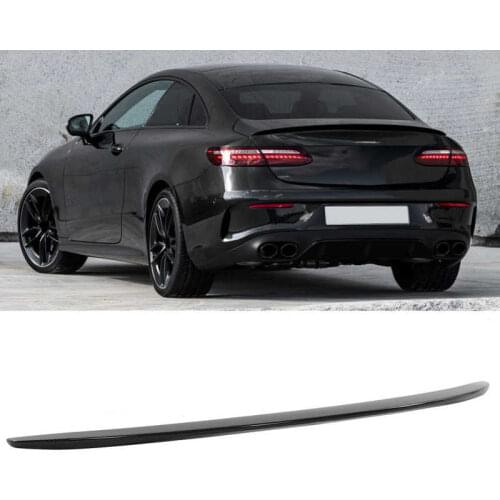 Carbon Fiber Look for AMG Style Trunk Lid Spoiler Fit for Mercedes-Benz E-Class C238 Coupe 2017-2020 Car Accessories