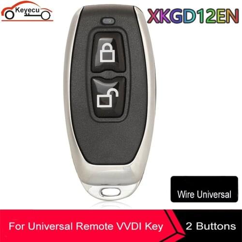 KEYECU XHORSE Universal Proximity Smart Remote Key XKGD12EN for Garage Type Wire Universal For VVDI Key Tool English Version