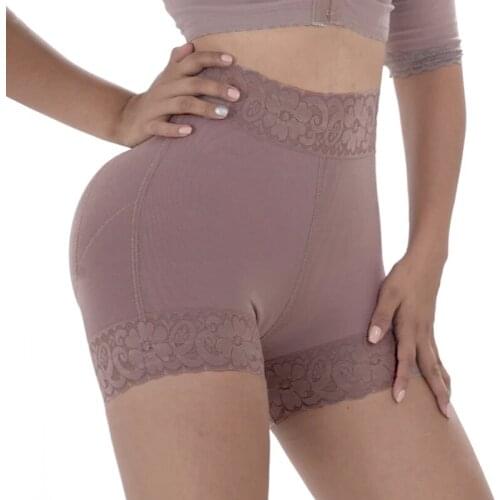 Sexy Lace Waist Control Skims Hip Lifter High-Rise Sculpting Butt Lifter Shaper Short Shapers